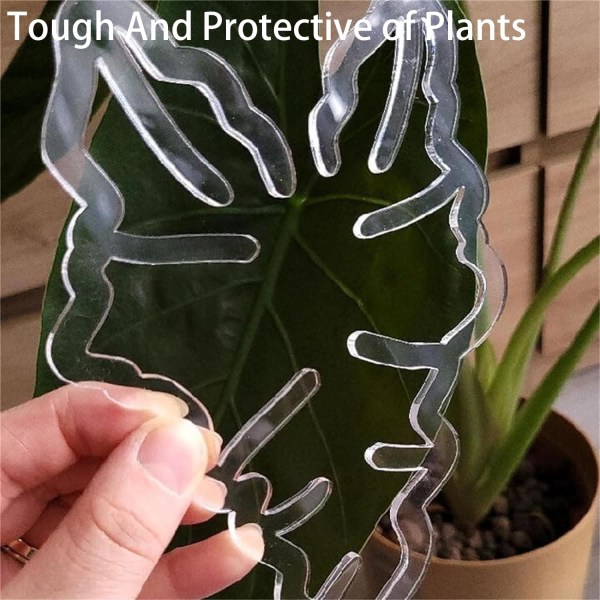 Skildpaddeskal Bambusklemmesæt, Plastbeslag til plantestammer, der kan genanvendes til at beskytte plantens faste beslagsblomst, til et bredt udvalg af planter, blomster og grøntsager a1