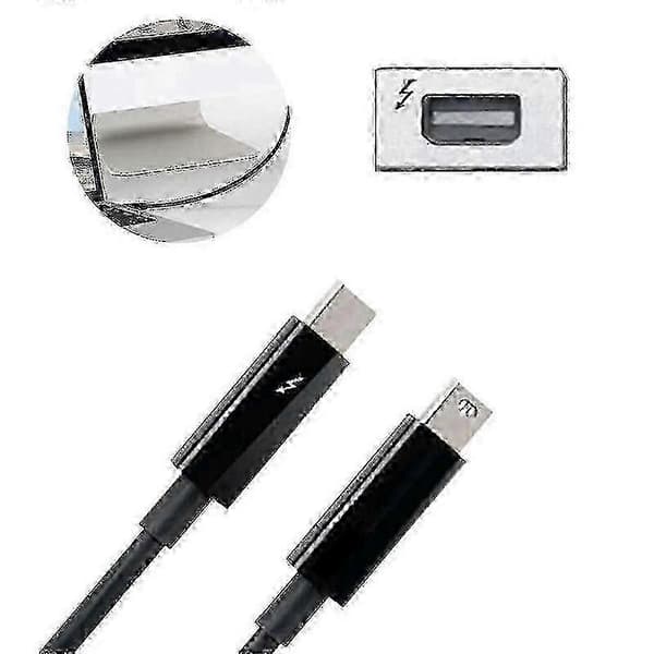 Hot tilbud til lav pris! Ægte Thunderbolt 2-kabel 20 Gbps til Pro Mini Js--Glad White