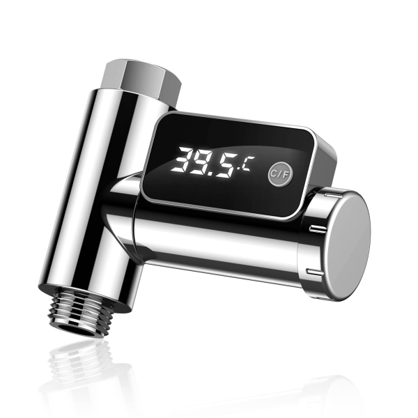 LED Display Duschtermometer, Vattentemperaturövervakning för badrummet hemma med hög noggrannhet