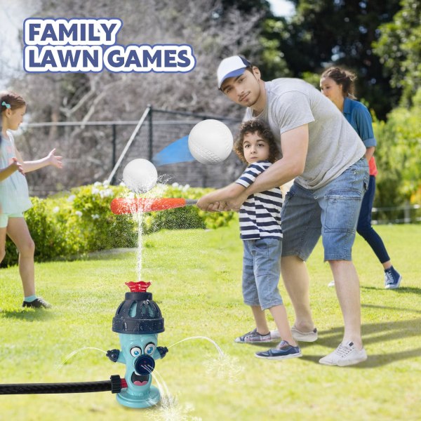 Brandhane vandsprinkler baseball legetøj - sjovt udendørs vandspil til børn | Perfekt til sommerfester | Alder 3+