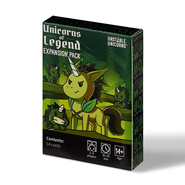 Instable Unicorns Card Game - Ett strategiskt kortspel och sällskapsspel för vuxna och tonåringar Legena extension