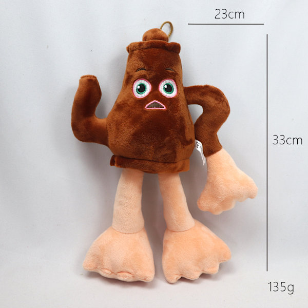 Uusi amerikkalainen Shanhaijing-parodia pehmolelu nukke Tekanna Man 33cm/135g