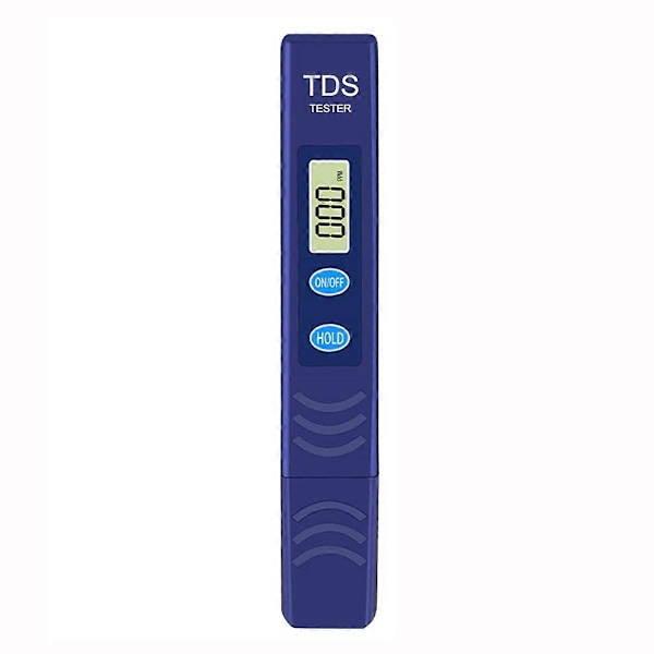 TDS-mätare, elektronisk vattentestare med 0-9990 PPM mätområde, digital vattenprovare för jordbruk