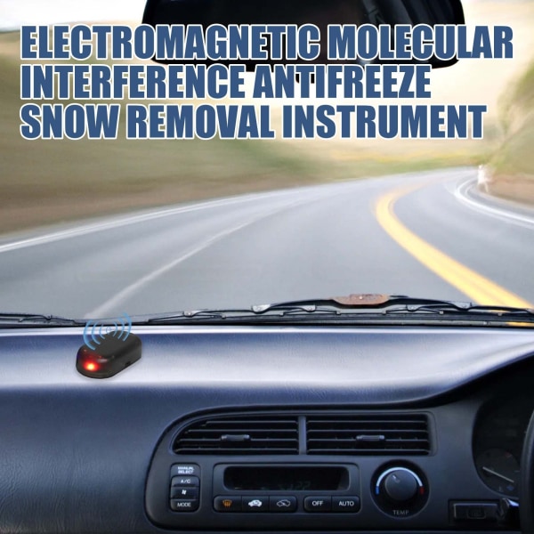 Elektromagnetisk molekylär interferens Frostskyddsinstrument för snöröjning