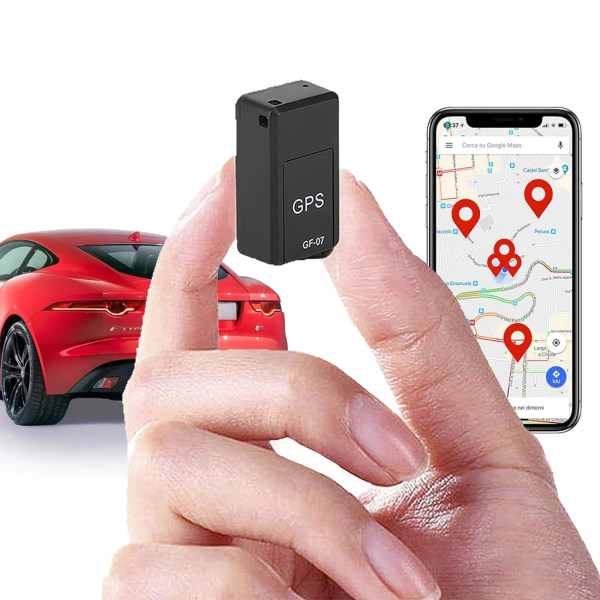 Mini GPS Tracker til køretøjer - Real-Time Locator, Magnetisk anti-tyveri sporingsenhed med gratis app til biler, børn, ældre, kæledyr, tegnebøger, bagage