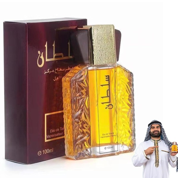 100 ml Eau de Parfum - Dubai Parfyme for Men Elegant Langvarig Duft Eau de Toilette Spray Langvarig Duft