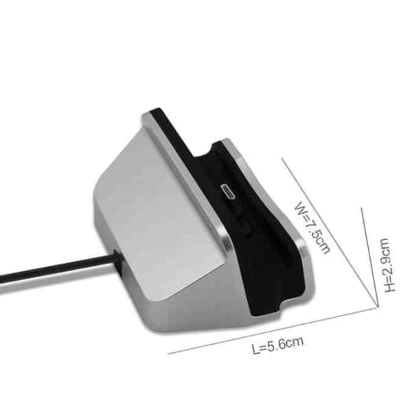 Hot tilbud til lav pris! Ladestation / dockingstation til USB-C Sort-Glad