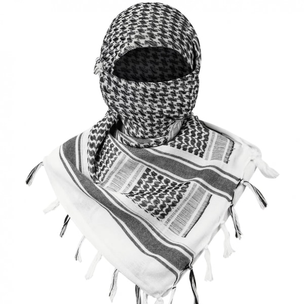 Military TacticalScarf Neck Head Wrap Tofs Arab Wrap för utomhussporter Vandring Camping Khaki