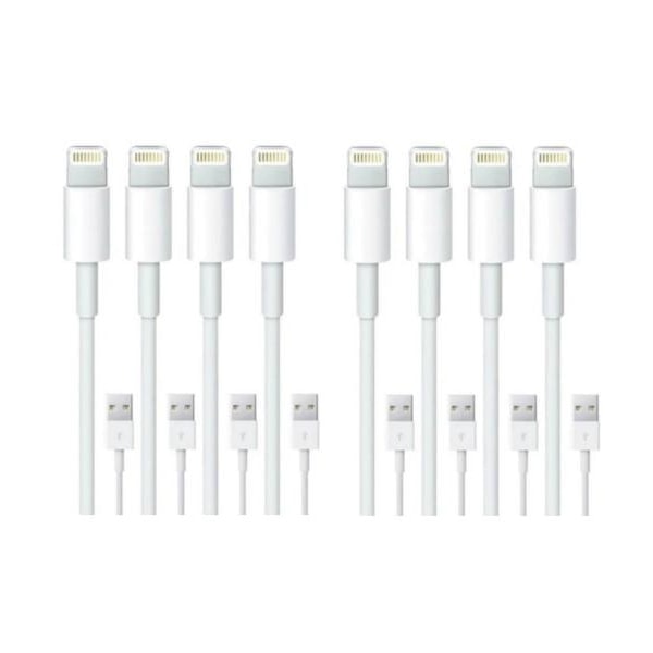 iPhone-laddare USB-C - Kabel / Sladd - 20W - Snabbladdare 4-pack