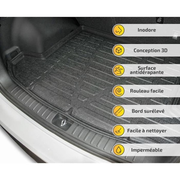 | STANDART TILPASSET TRUNK MAT til C5 4-dørs limousine 2008-2019