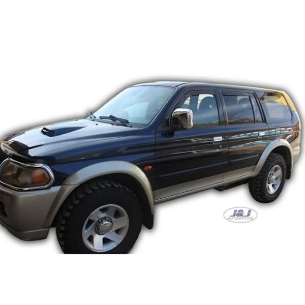 J&J AUTOMOTIVE | Heko Air Deflectors Vindafvisere til Mitsubishi Pajero Sport 1998-2008