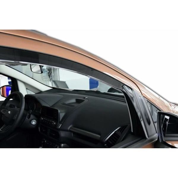 J&J AUTOMOTIVE | Heko Air Deflectors Vindafvisere til Ford Ecosport 2 fra 2013 Rök