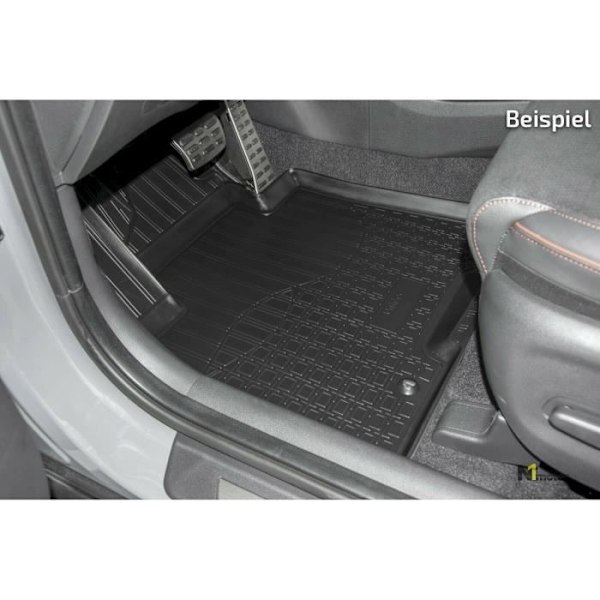 Gummimåtter TPE - NORM Liners - Audi A4 B6/B7 - Skridsikker - Holdbar - Let at rengøre Svart