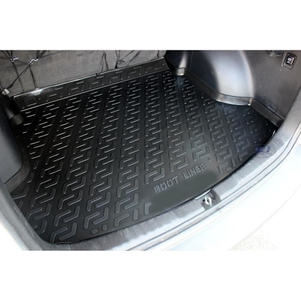 Premium gummistammatta - J&J AUTOMOTIVE - Honda CR-V 2012-2016 - Skydd - Anpassad - Luktfri Svart