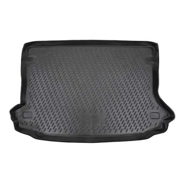 J&J AUTOMOTIVE | Premium Rubber Trunk Mat for Ford Ecosport vuodesta 2014 Svart