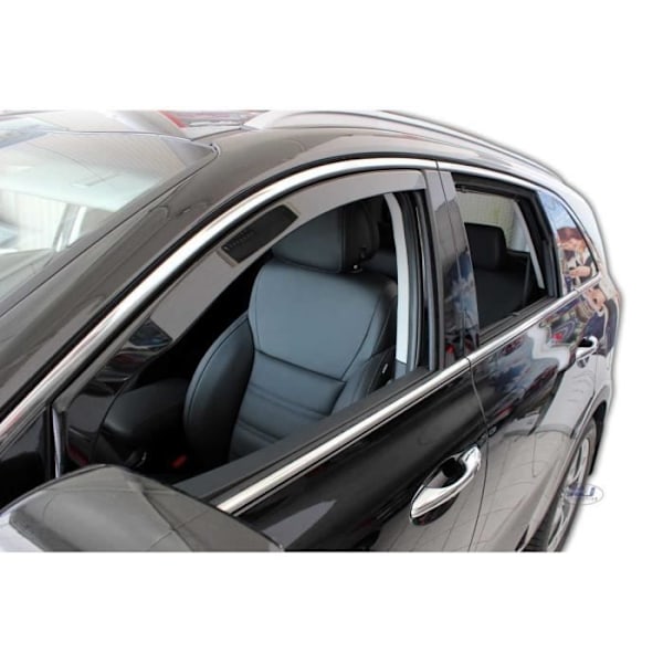 J&J AUTOMOTIVE | Heko Air Deflectors Vindafvisere til Kia Sorento 3 2015-2020