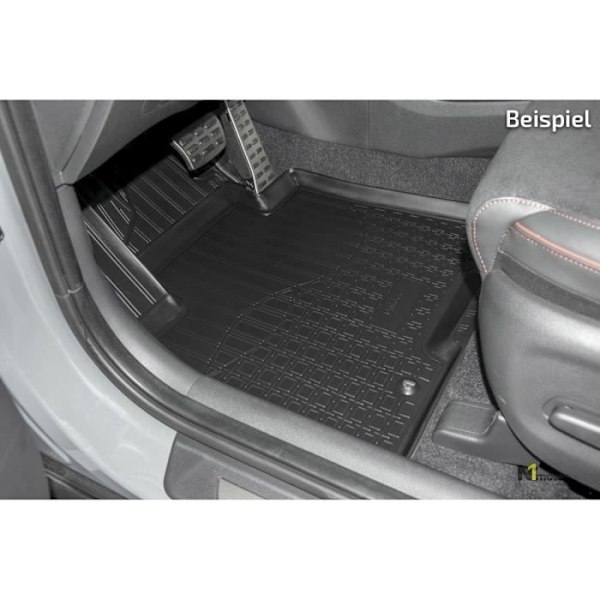 NORM Liners | All Season TPE Gummi Golvmattor För Volkswagen Golf 5 V, 6 2003-2013 Svart