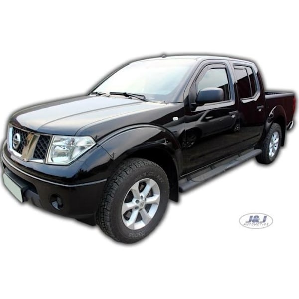 Ilmanohjaimet - J&J AUTOMOTIVE - Heko - Savustettu - Helppo asennus - Nissan Navara D40 2005-2015 Rök