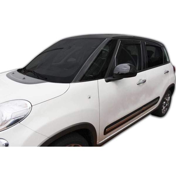 SCOUT | GP Air Deflectors Sidofönsterdeflektorer för Fiat 500L från 2012