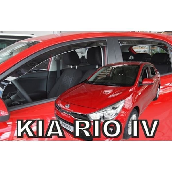 J&J AUTOMOTIVE | Heko Ilmanohjaimet Tuulenohjaimet Kia Rio 4 5P. Berliini vuodesta 2017 Rök