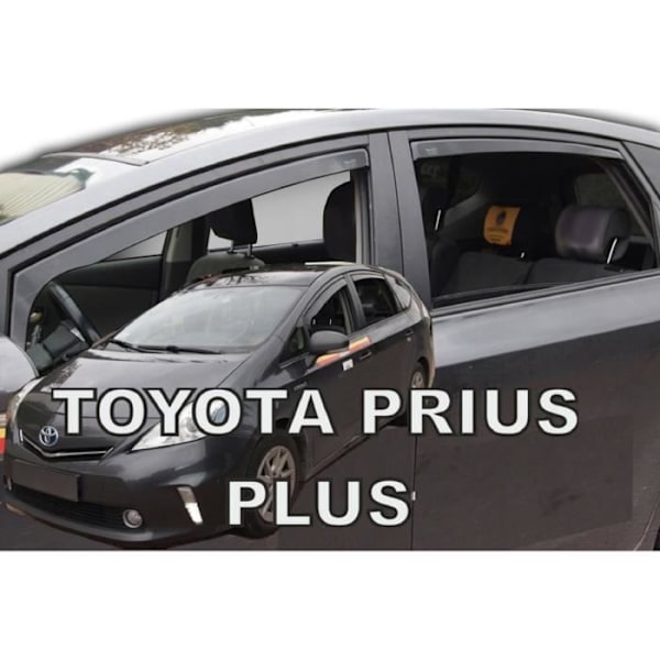 J&J AUTOMOTIVE | Heko luftafvisere Vindafvisere til Toyota Prius Plus 5P. Berlina siden 2011 Rök