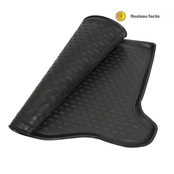 Gummi Trunk Mat - J&J AUTOMOTIVE - Volkswagen Golf 7 - 2012-2019 - Svart - 3D Exclusive Svart