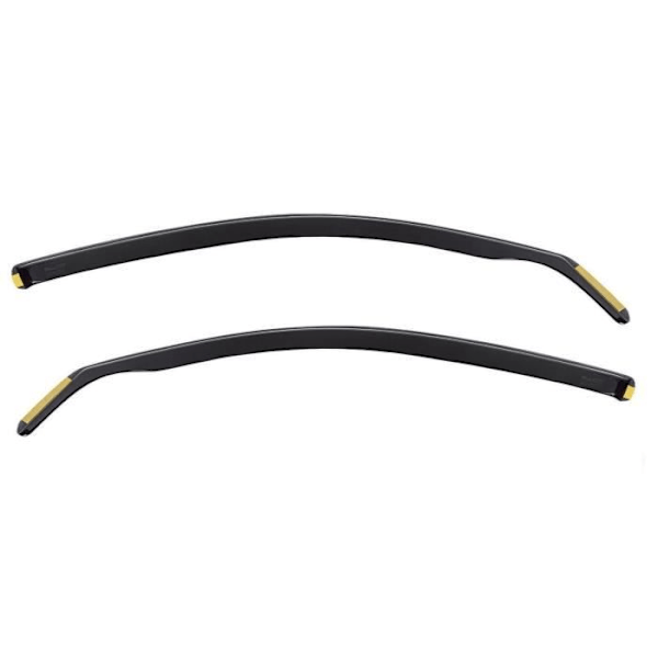 J&J AUTOMOTIVE | Heko Air Deflectors Vindafvisere til Fiat Punto Grande 2006-2018 Rök