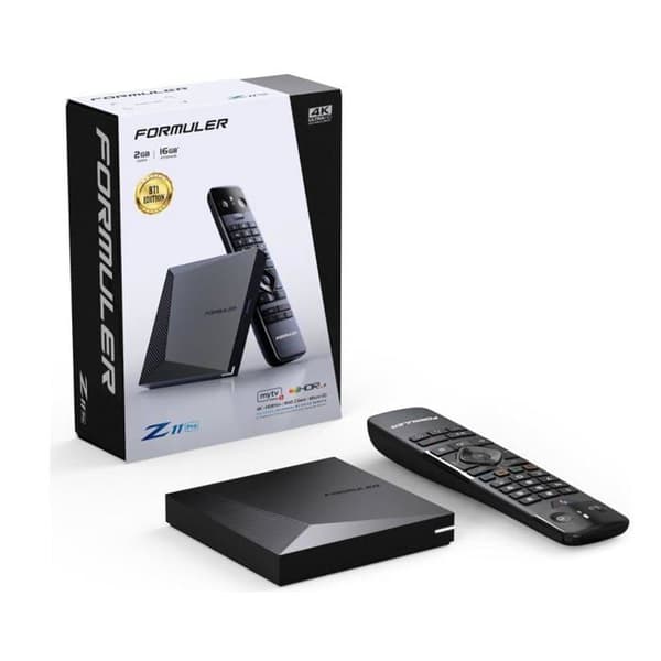 TV-dekoder - Elektroeffekt - Formuler Z11 Pro BT1 - 4K - Android - Svart