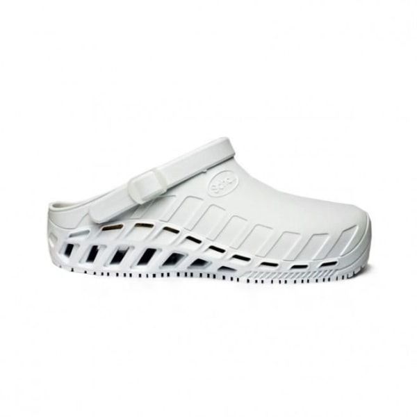 Scholl Evo TPR Clog - Vit - Uttagbar innersula - Stötdämpning - Anatomisk design Vit 37