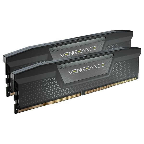 RAM - CORSAIR - Vengeance DDR5 - 64GB 2x32GB DIMM - 5200MT/s - Optimerad för AMD - Obuffrad - 1,25V - Svart