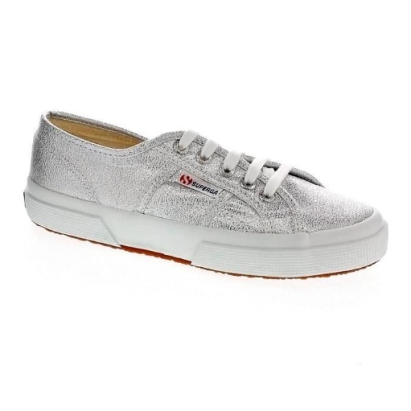 Superga Lamew Sneaker - SUPERGA - Låg version - Silvergrå - Snören - Rund Silver 37