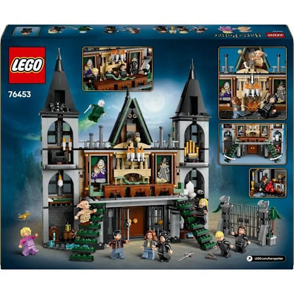 LEGO Harry Potter 76453 Malfoy Manor - Samlarbyggnadsset Flerfärgad