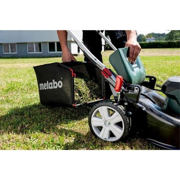 Sladdlös gräsklippare - METABO - RM 36-18 LTX BL 46 - 18 V - Kartong Grön