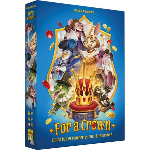 Strategi spel Asmodee För en Krona Flerfärgad