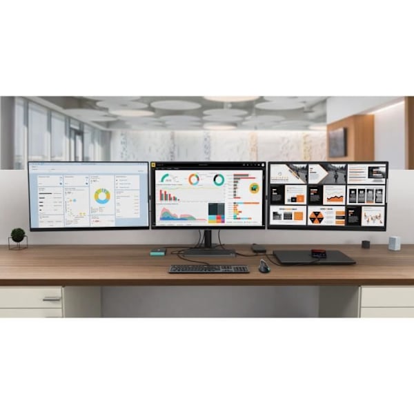 i-tec - USB-C dockningsstation med universell nätadapter -