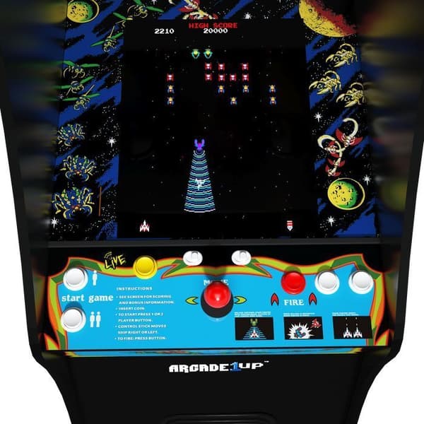 Spelautomat - Arcade1Up - Galaga Deluxe Svart