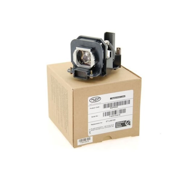 Alda PQ® - Original projektorlampa - ersättning ET-LAX100 för PANASONIC PT-AX100 PT-AX100E PT-AX100U PT-AX200 PT-AX200E