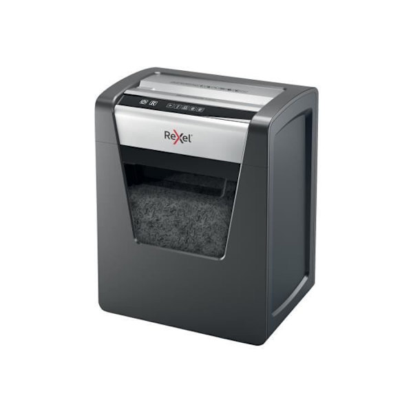 Pappersmaskin - Rexel - Momentum M510 - P5 - 10 ark - 23 L - Tyst svart