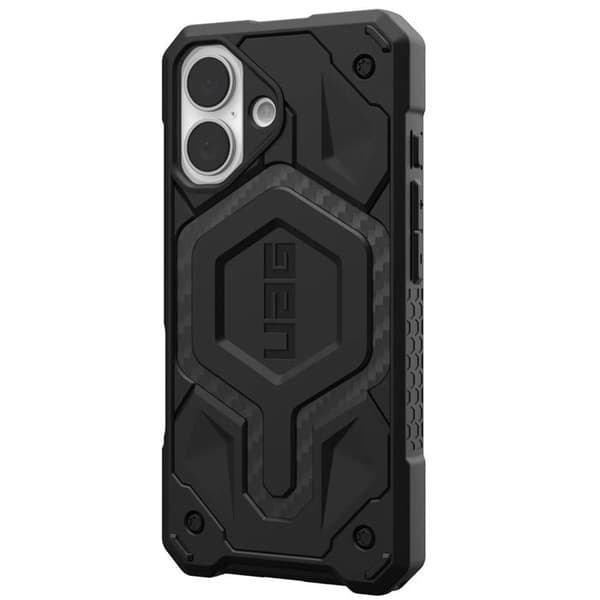 Coque för iPhone 16 - UAG - Monarch Pro - Optimal skydd - Elegant design - Svart