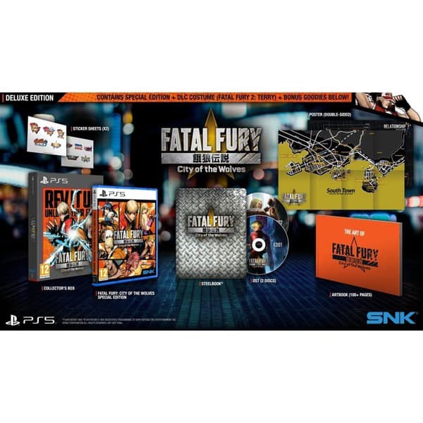 FATAL FURY Stad av Vargar Deluxe Edition PS5