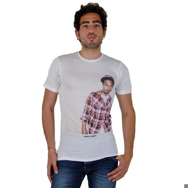 T-shirt Eleven Paris Kanye West TS Vit - Vit - S