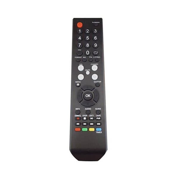 SERVIMAT Original fjärrkontroll till FRANSAT mottagare TV box modell SIRIUS