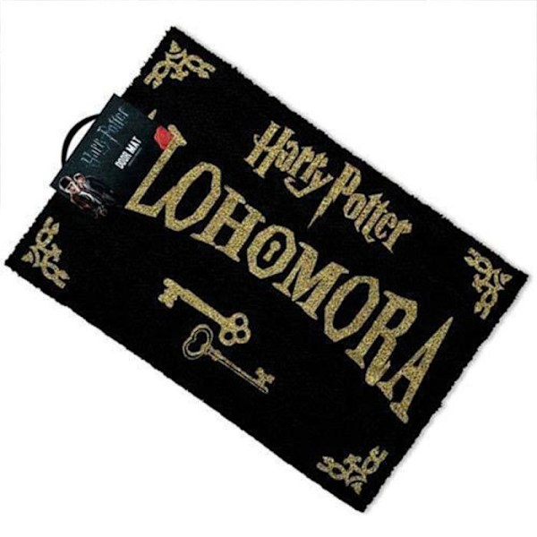 Dörrmatta - Harry Potter - Rektangulär - Svart - 40 x 60 cm - Syntetisk