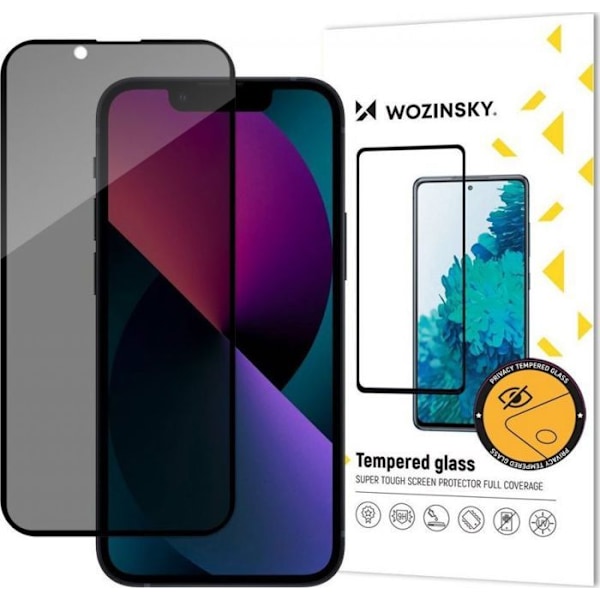 Wozinsky Privacy Glass Härdat Glas För iPhone 13 Pro Max Med Filter
