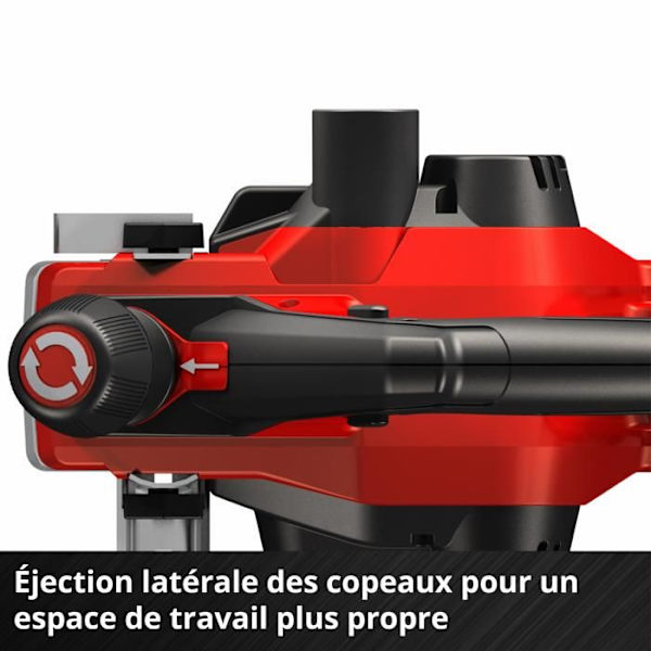 Einhell Sladdlös hyvel TE-PL 18/82 Li - Solo Power X-Change (18V) Levereras utan batteri eller laddare Röd