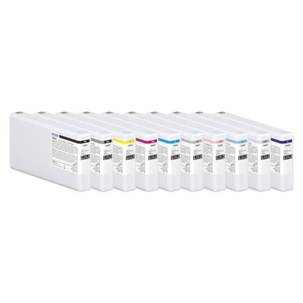 EPSON UltraChrome Pro10 plotterbläckpatron för SC-P5300 - Mattsvart (MK) - 200ml - T55W8