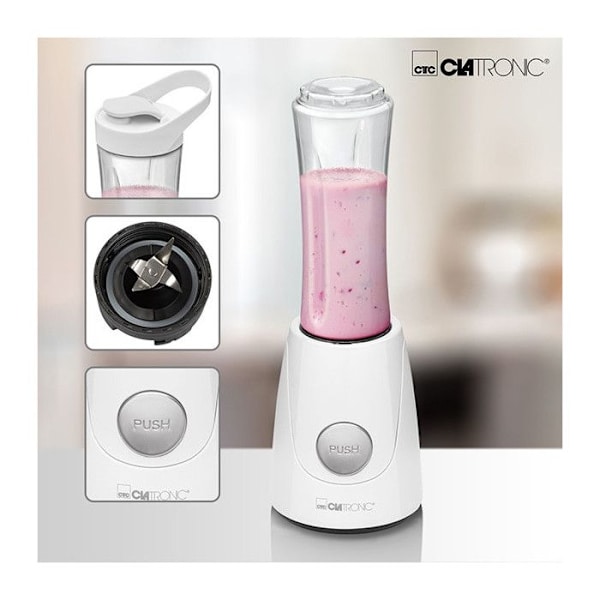 Clatronic SM 3593 universalmixer - Vit - 250W - 0,6L - Mix & Go