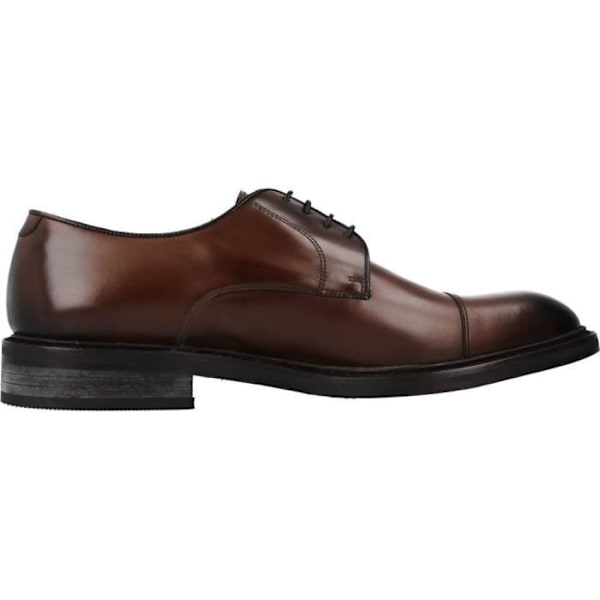 Lottusse herrbrogue 55581 brun - läder och gummisula kastanj 43
