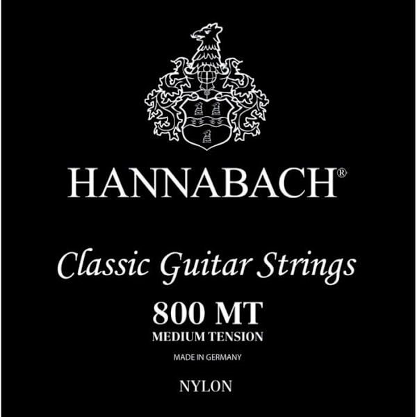 Hannabach Nylonsträngar för klassisk gitarr...