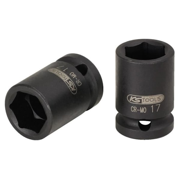 1/2" KS 6-punkts slaghylsor - KSTOOLS - 18 mm - Sockel
